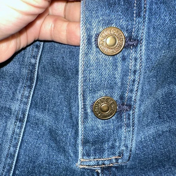 Citizens of Humanity | Faye Button Front Denim
Overalls Size S - Picture 7 of 12